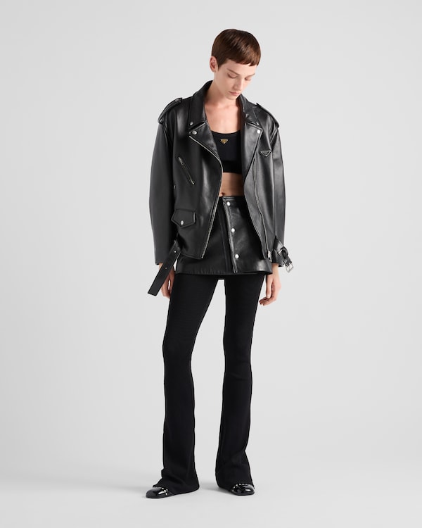 Nappa leather biker jacket Nappa leather biker jacket