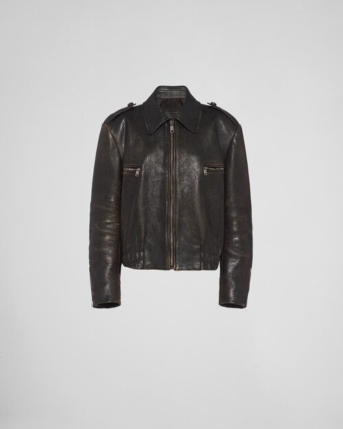 Prada Jacke aus Leder 1