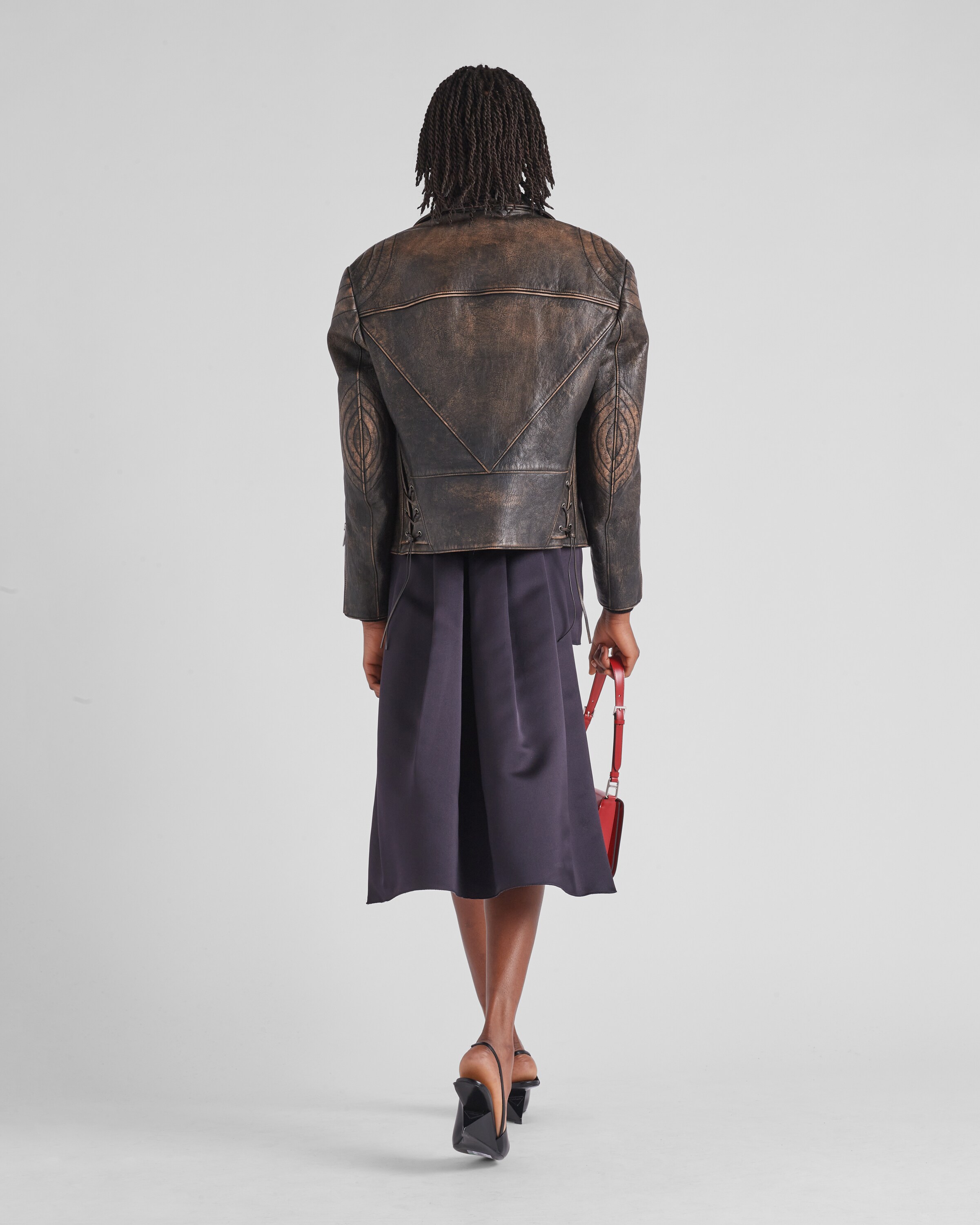 Prada Chiodo in pelle 5