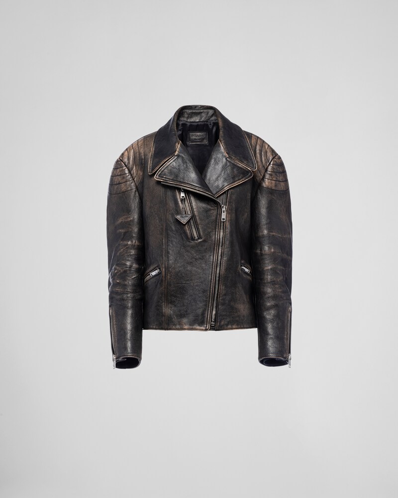 Women's Leather Clothing | PRADA