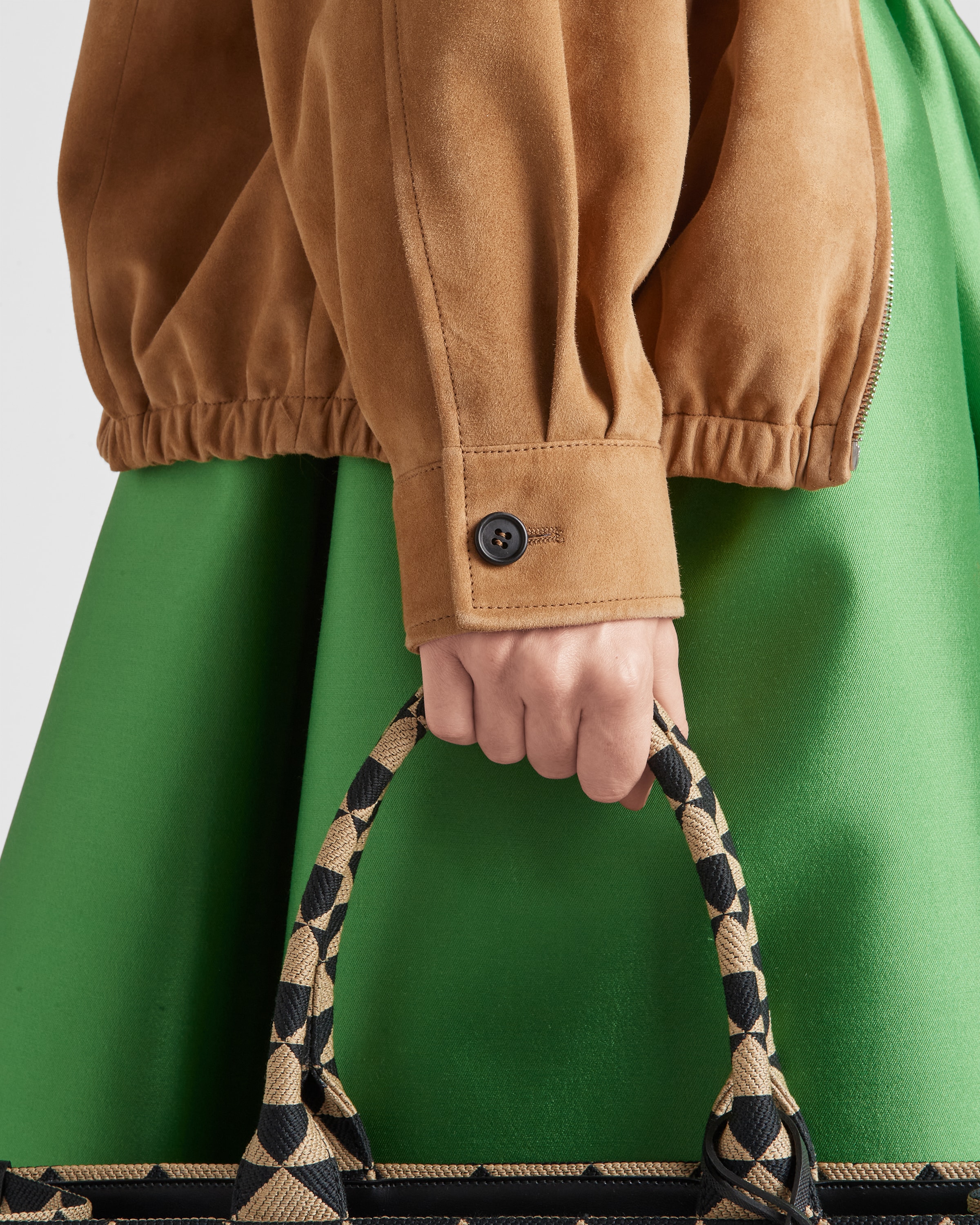 Prada Jacke aus Wildleder 4