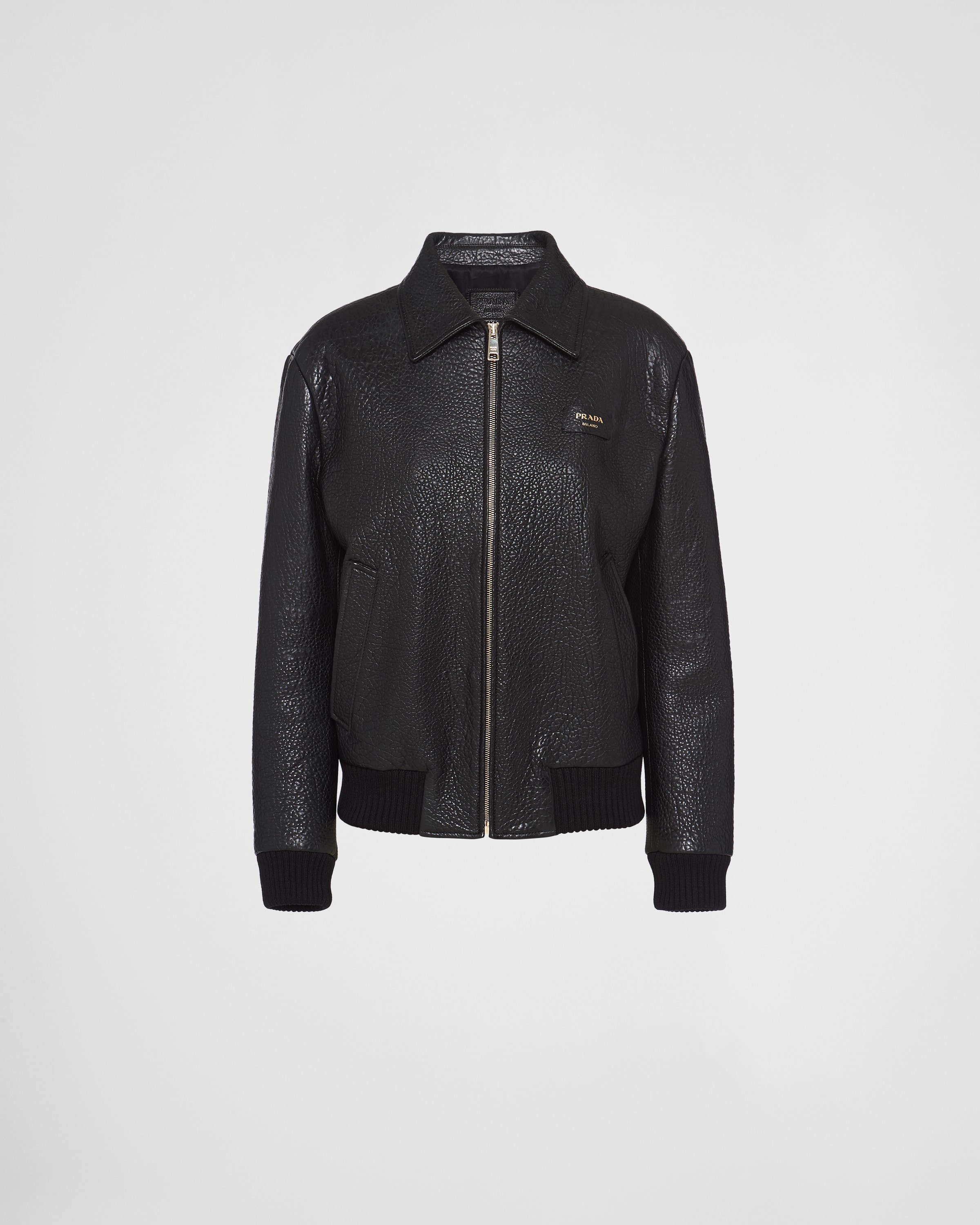 Prada cheap leather jacket