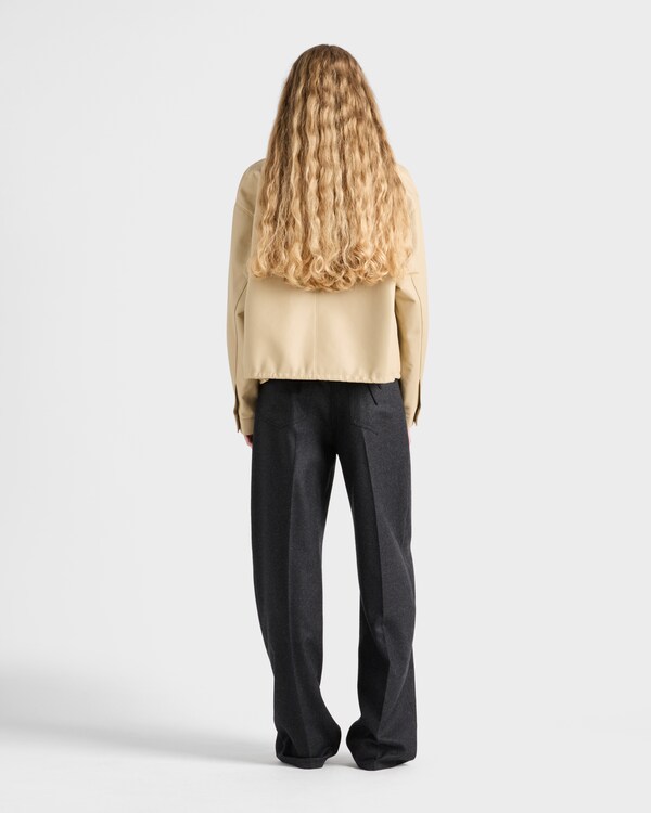 Nappa leather blouson jacket Nappa leather blouson jacket