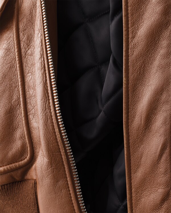 Nappa leather bomber jacket Nappa leather bomber jacket