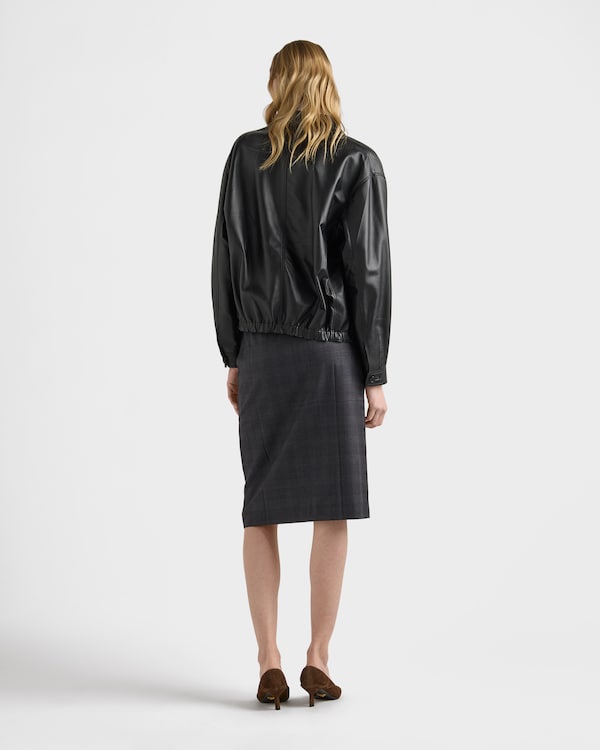 Nappa leather jacket - Black Nappa leather jacket - Black