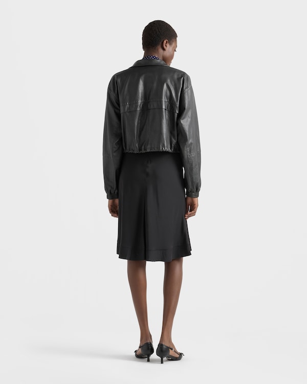 Nappa leather jacket - Black Nappa leather jacket - Black