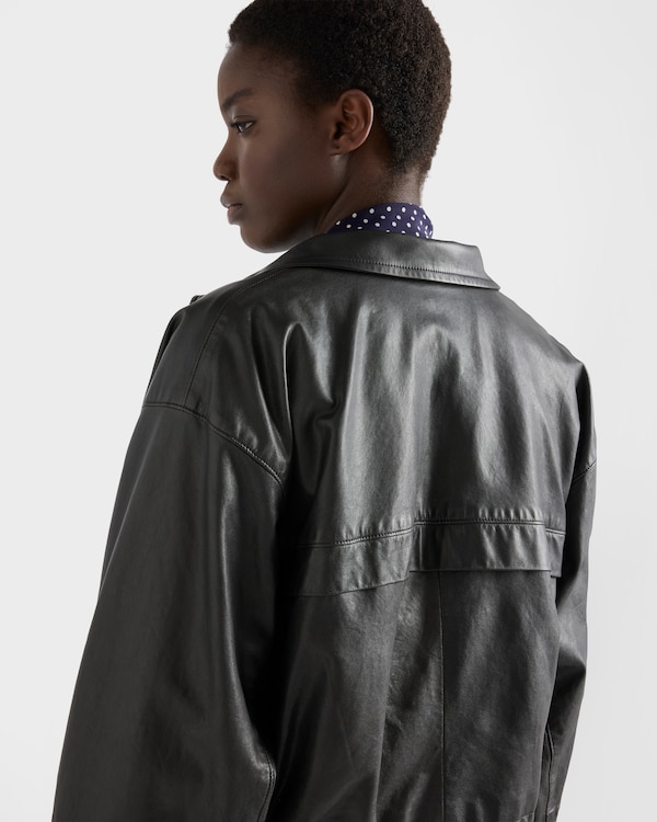 Nappa leather jacket - Black Nappa leather jacket - Black