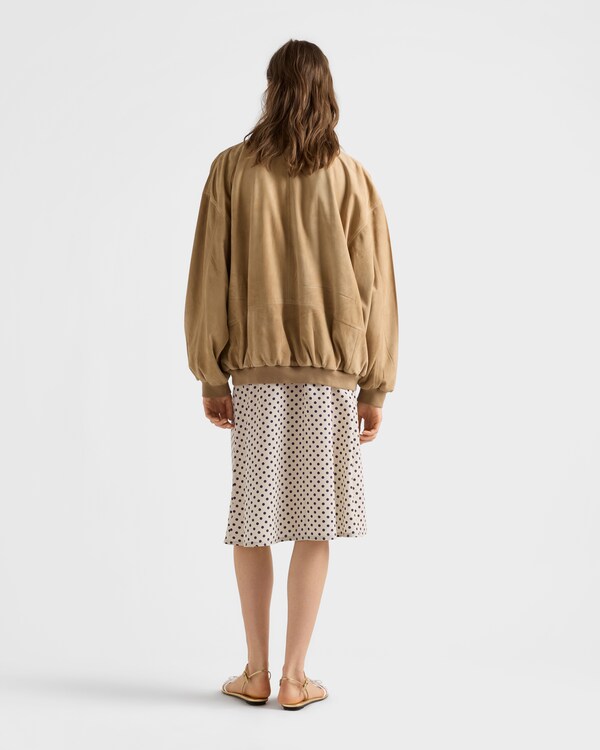 Suede jacket - Sand Beige Suede jacket - Sand Beige