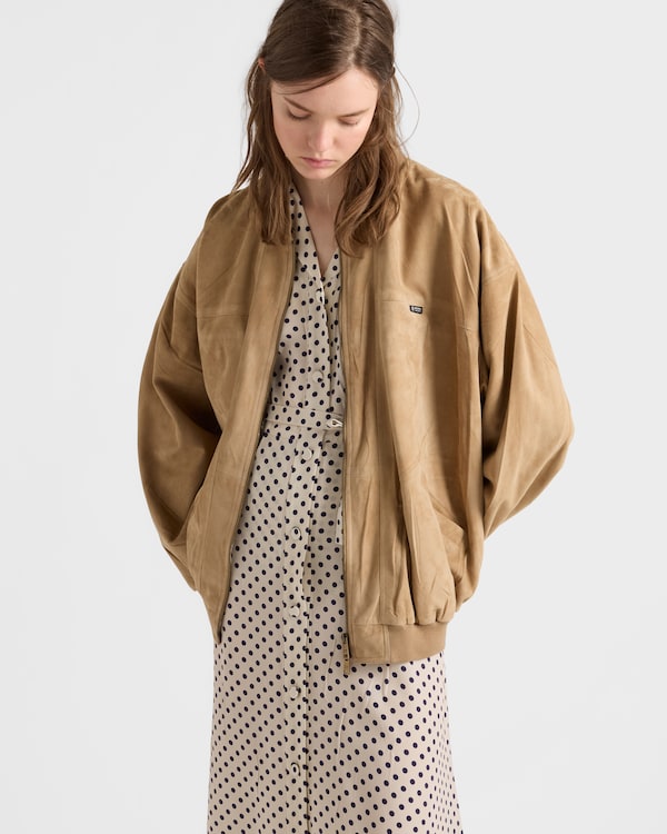 Suede jacket - Sand Beige Suede jacket - Sand Beige