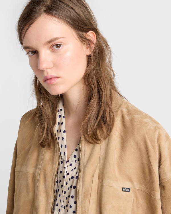 Suede jacket - Sand Beige Suede jacket - Sand Beige