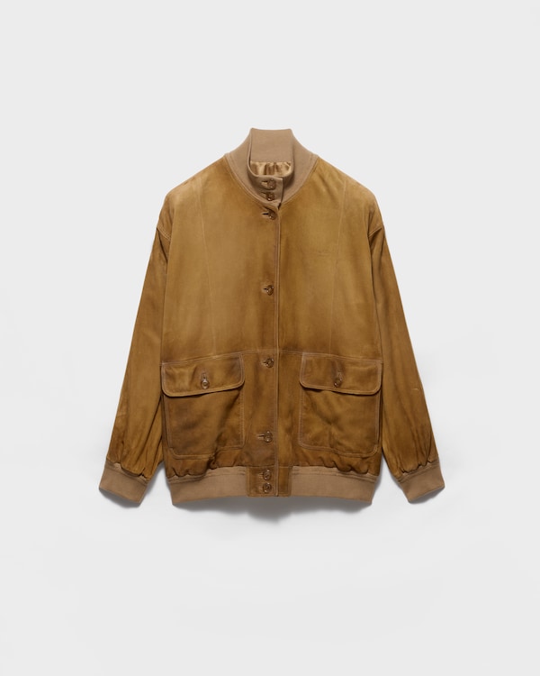Suede jacket - Malt Beige Suede jacket - Malt Beige