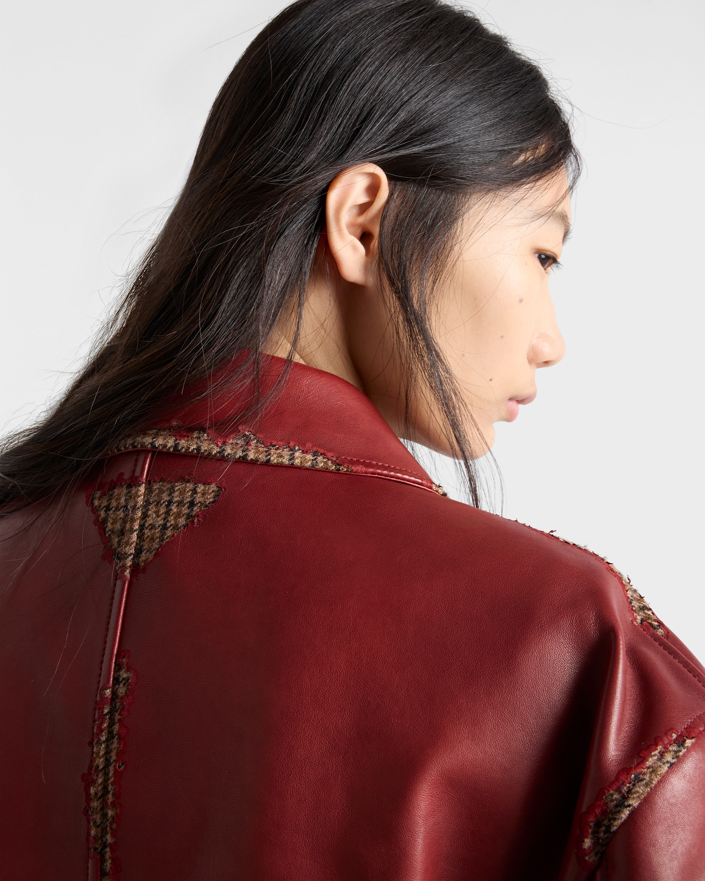 PRADA テーラードジャケット ボルドー ワインレッド サイズ38 楽天市場