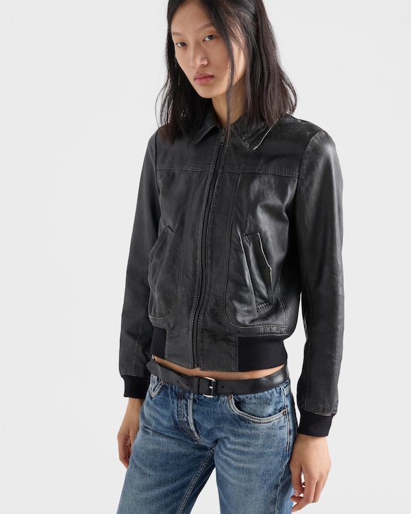 Nappa leather jacket - Negro Nappa leather jacket - Negro