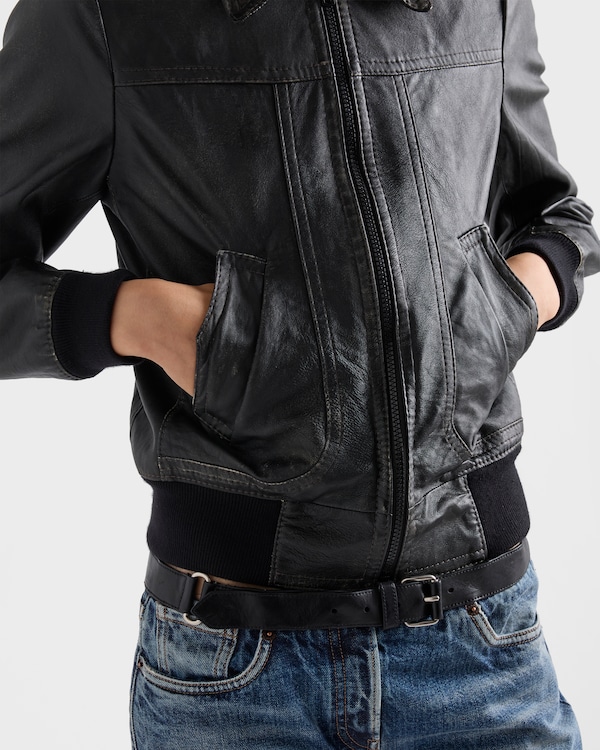 Nappa leather jacket - Negro Nappa leather jacket - Negro