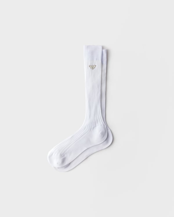 코튼 양말 - 화이트 코튼 양말 - 화이트
