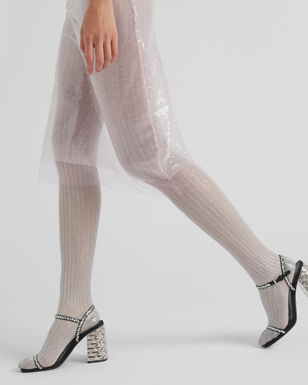 Prada Collants en lurex 1