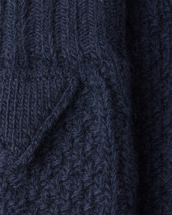 Calcetines de lana y cachemir - Azul Calcetines de lana y cachemir - Azul