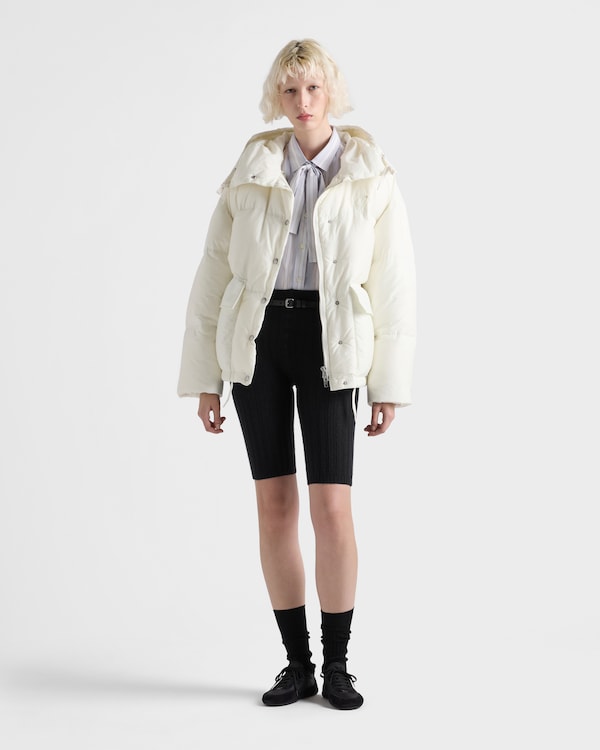 Wool and cashmere short leggings - Navy Wool and cashmere short leggings - Navy