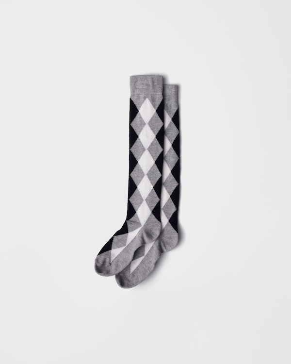 Argyle wool socks Argyle wool socks
