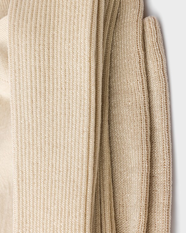 シルク サイハイストッキング - ライトベージュ シルク サイハイストッキング - ライトベージュ