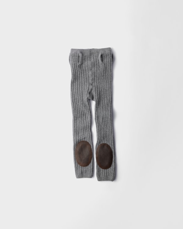 Wool and cashmere leggings - Grey Wool and cashmere leggings - Grey