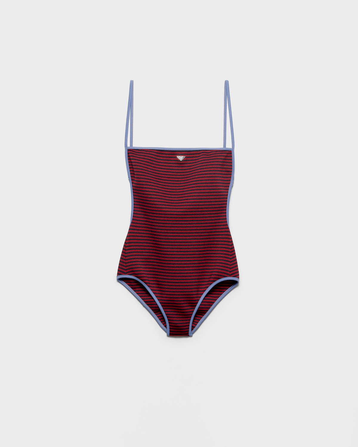 One-piece interlock jersey swimsuit