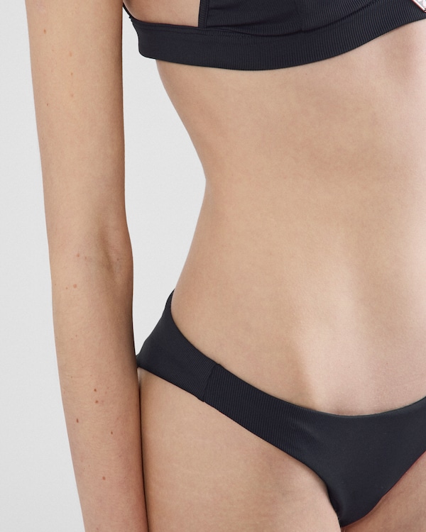 Ribbed knit bikini bottom Ribbed knit bikini bottom