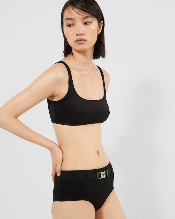 Interlock fabric bikini bottom Interlock fabric bikini bottom