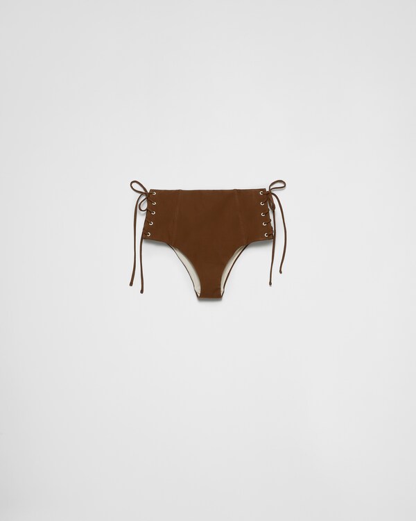 Streç Jarse Bikini Altı - Tütün Streç Jarse Bikini Altı - Tütün