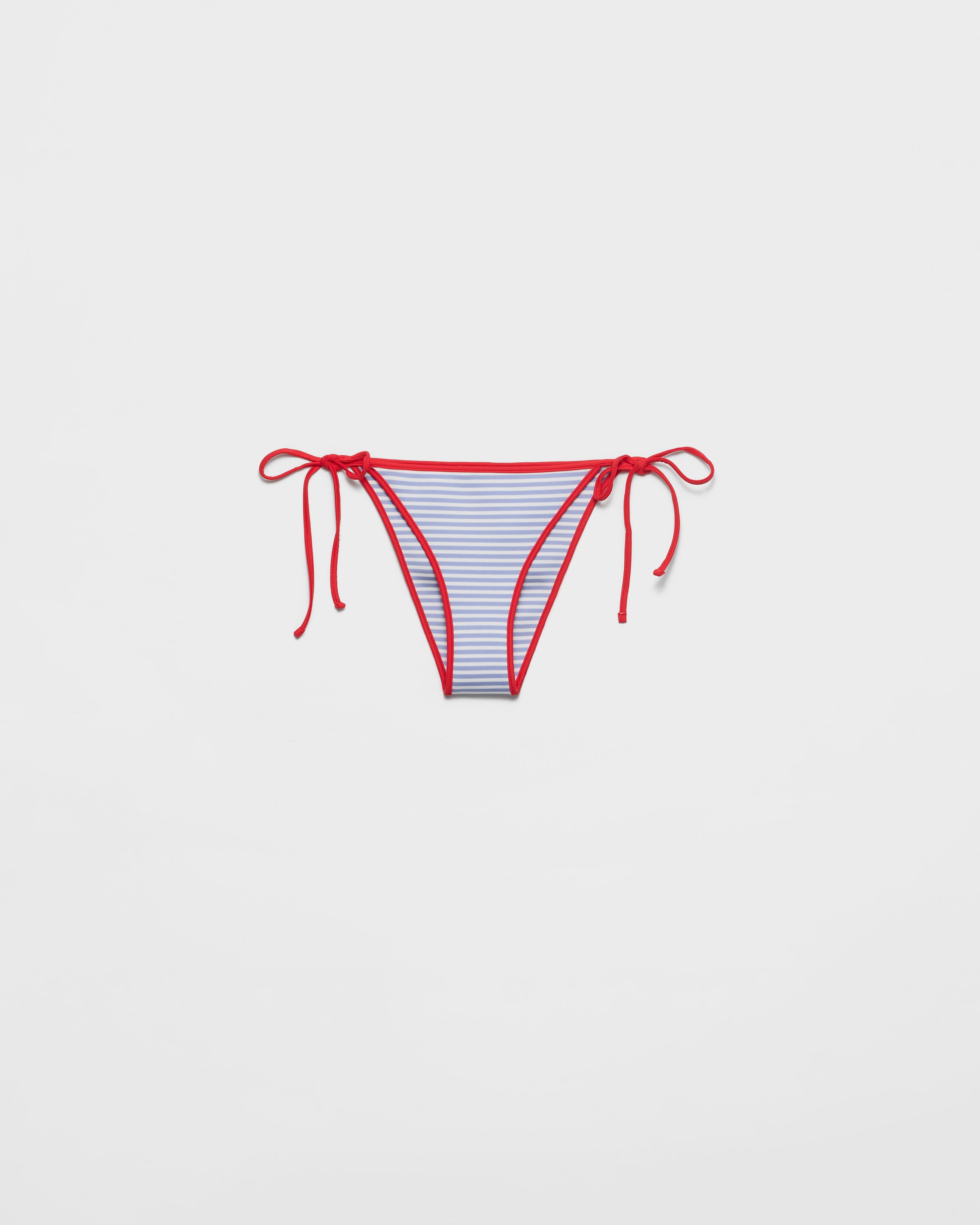 İnterlok Jarse Bikini Altı Çivit Otu/Kırmızı | PRADA - Türkiye