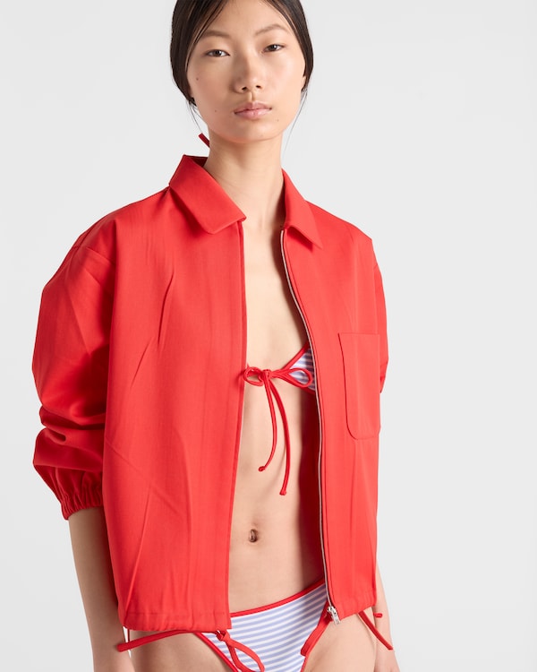 Interlock jersey bikini top - Periwinkle/Rojo Interlock jersey bikini top - Periwinkle/Rojo