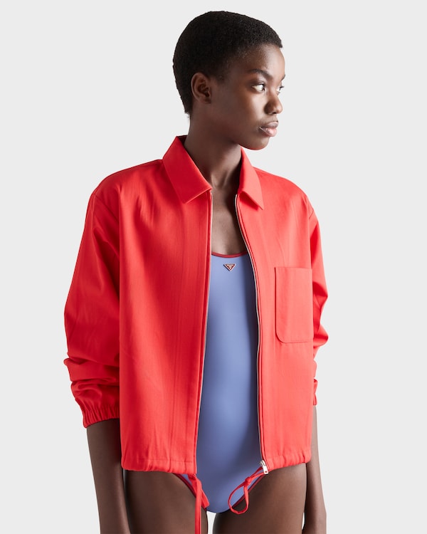 Bañador de una pieza de punto - Azul aviador/Burdeos Bañador de una pieza de punto - Azul aviador/Burdeos