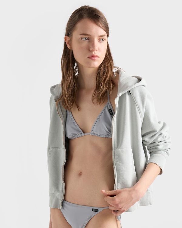 Jersey bikini top - Pearl Gray Jersey bikini top - Pearl Gray