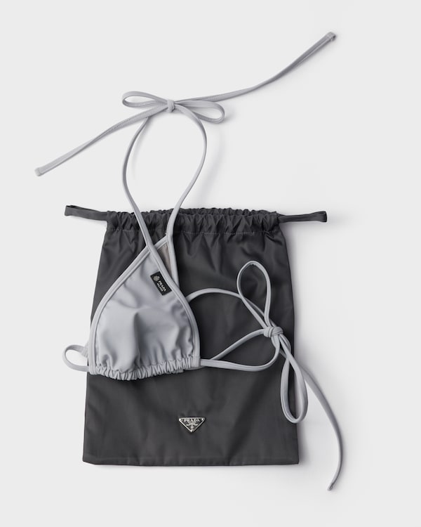 Jersey bikini top - Pearl Gray Jersey bikini top - Pearl Gray