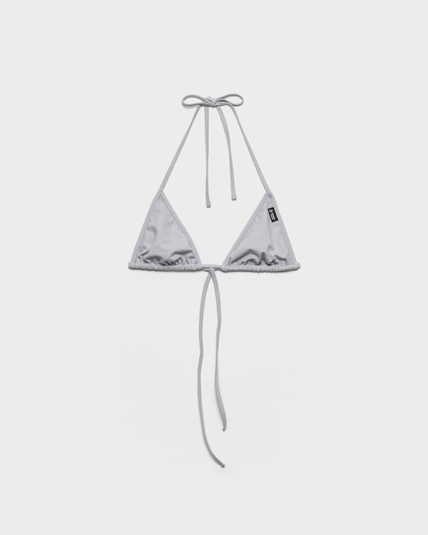 Jersey bikini top - Pearl Gray Jersey bikini top - Pearl Gray
