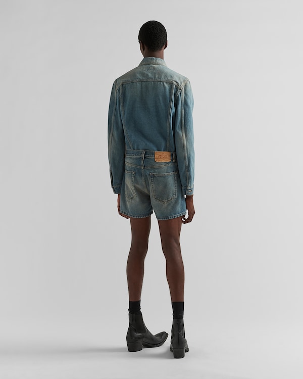 جاكيت بلوزون من الجينز جاكيت بلوزون من الجينز