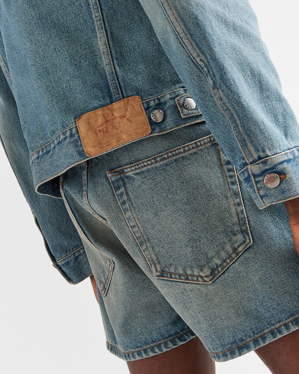 جاكيت بلوزون من الجينز جاكيت بلوزون من الجينز