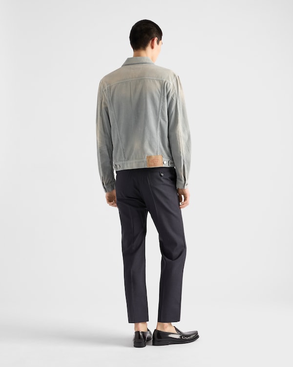 Corduroy blouson jacket Corduroy blouson jacket