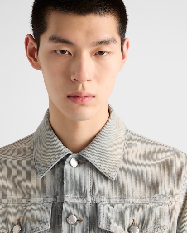 Corduroy blouson jacket Corduroy blouson jacket