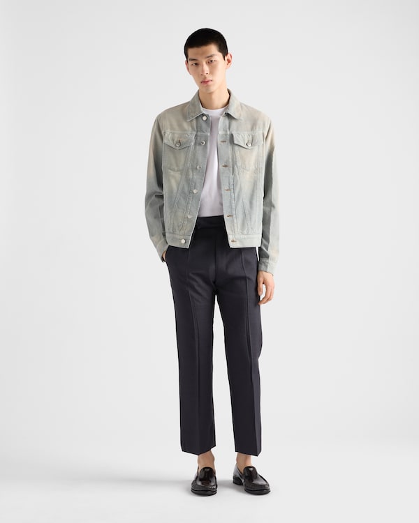 Corduroy blouson jacket Corduroy blouson jacket