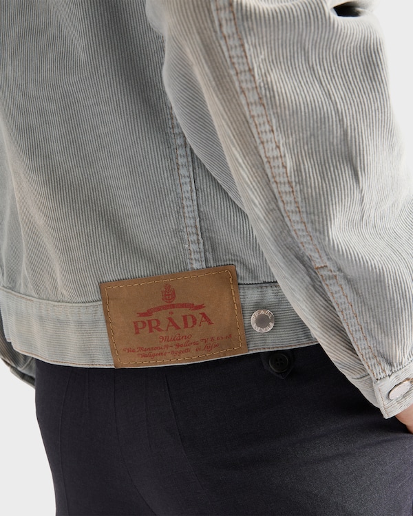 Corduroy blouson jacket Corduroy blouson jacket