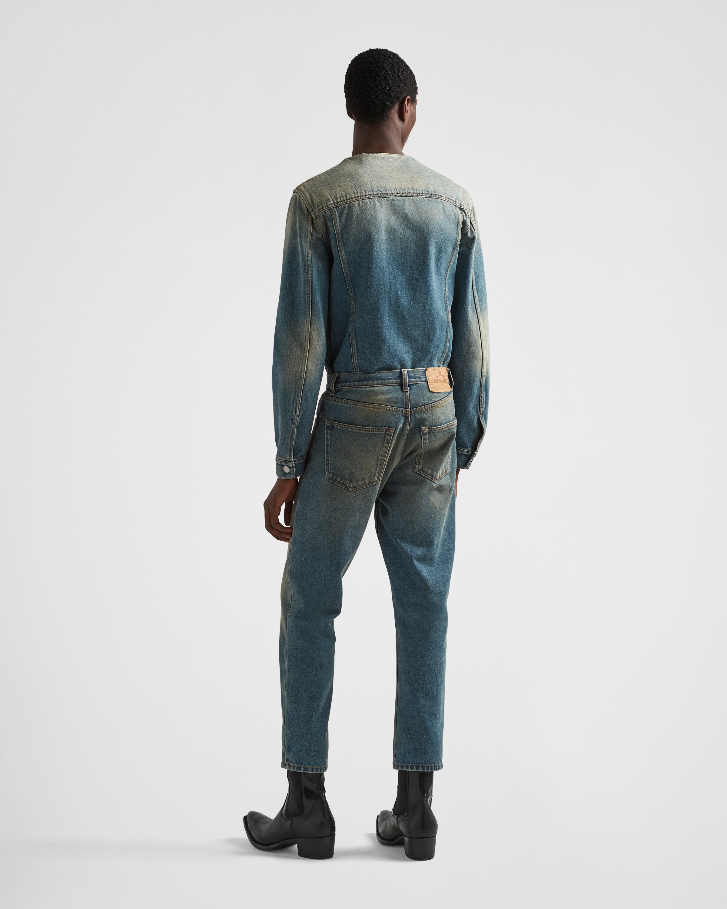 Prada Denim blouson jacket 5