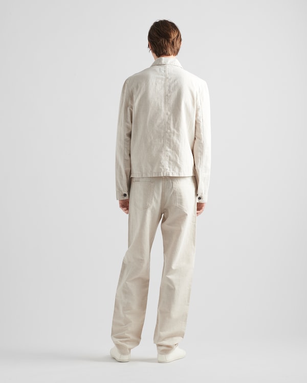 Blouson in chambray Blouson in chambray