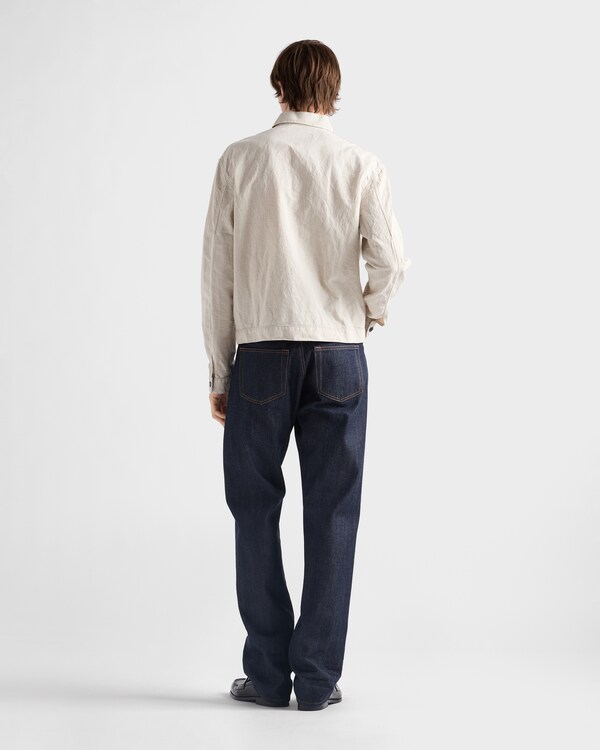 Chambray blouson jacket Chambray blouson jacket