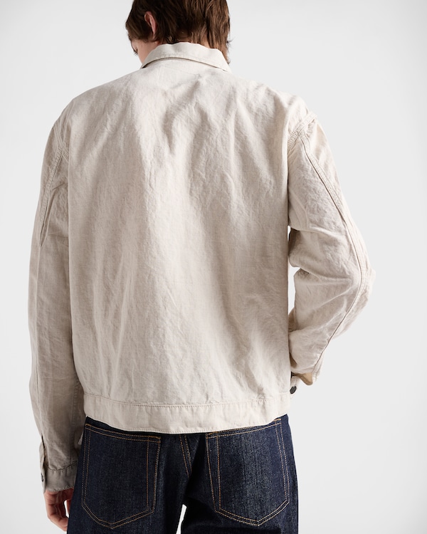 Chambray blouson jacket Chambray blouson jacket