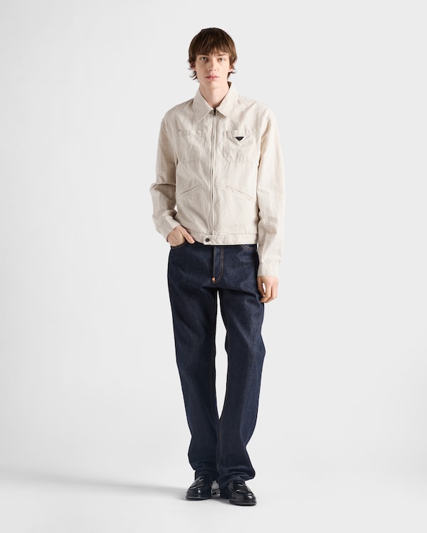 Chambray blouson jacket Chambray blouson jacket