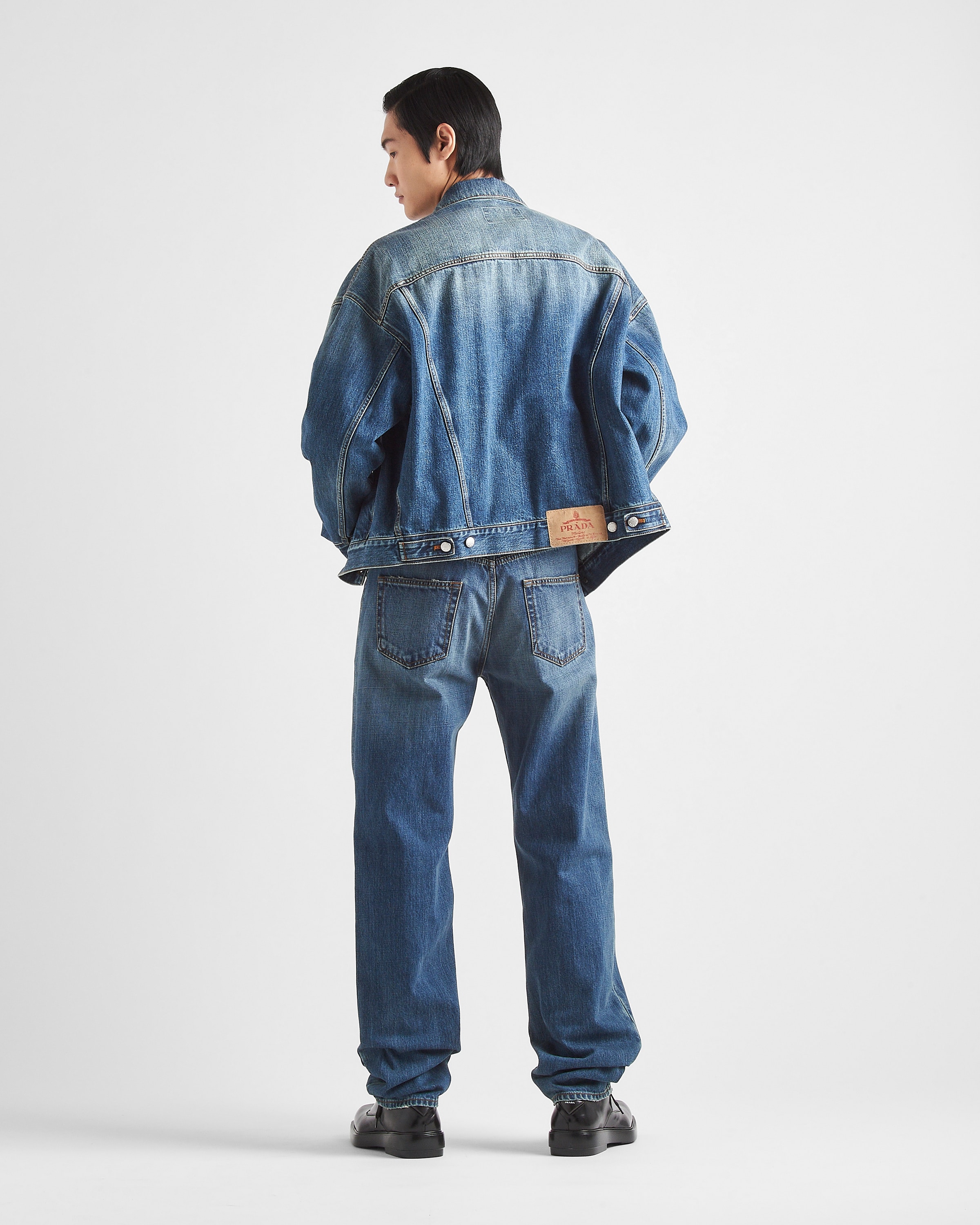 Prada denim jacket store