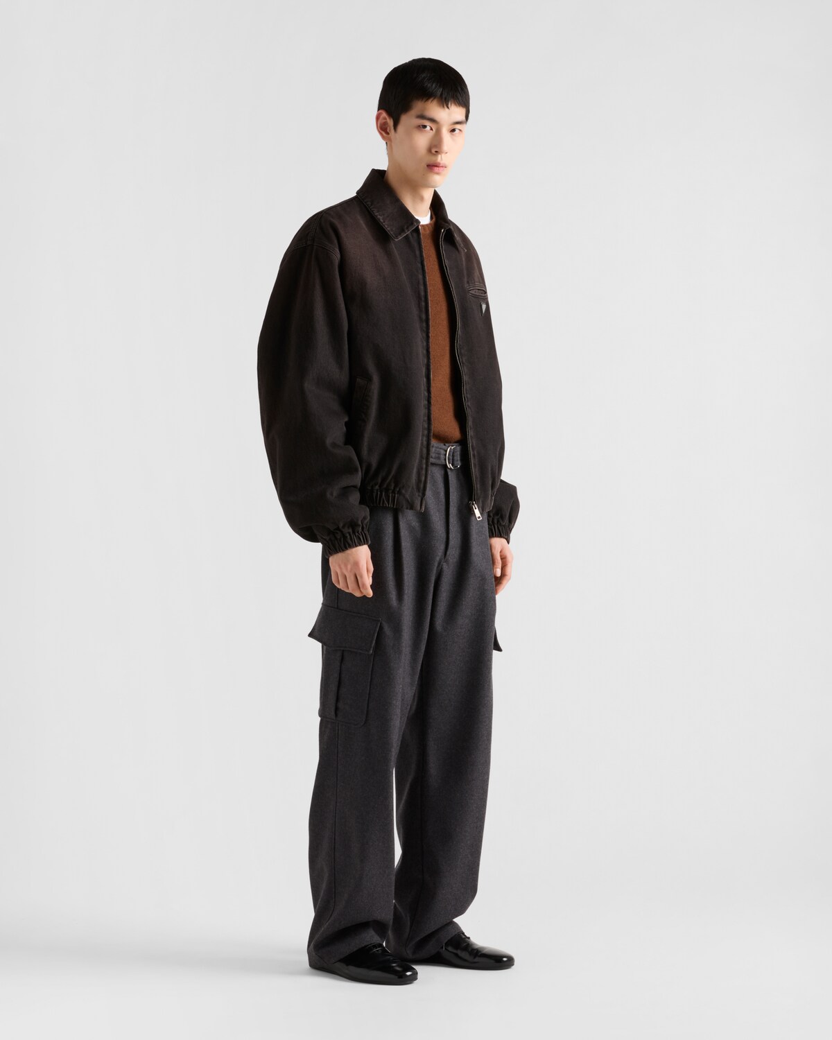 Cropped Padded Blouson