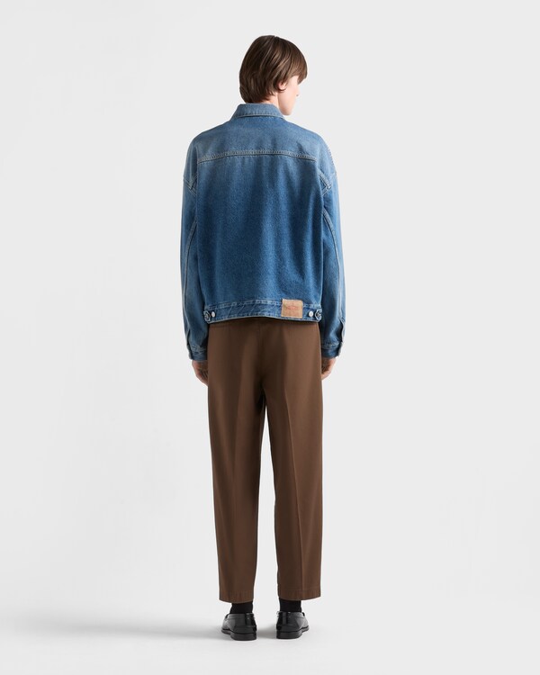 Denim blouson jacket - Navy Denim blouson jacket - Navy