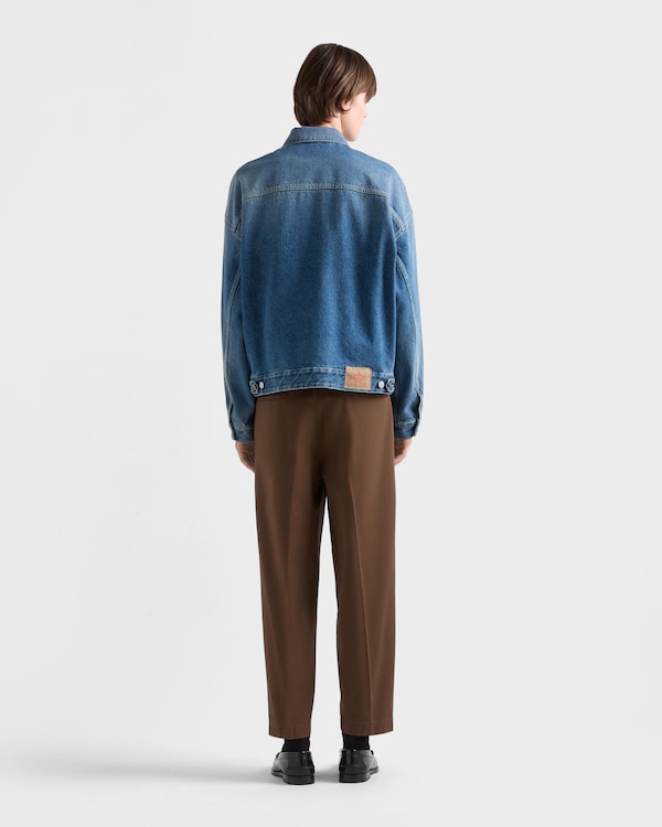 Denim blouson jacket - Navy Denim blouson jacket - Navy